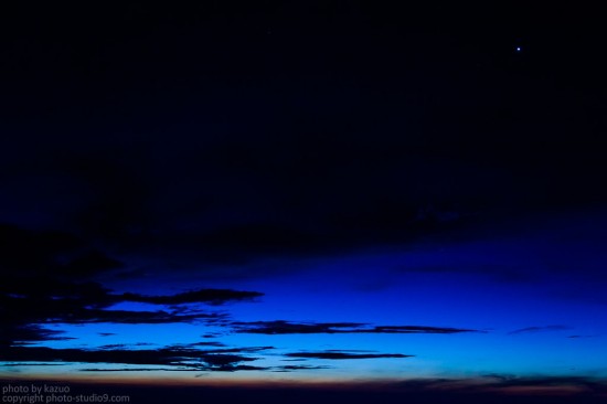 富士山（Blue Hour)
