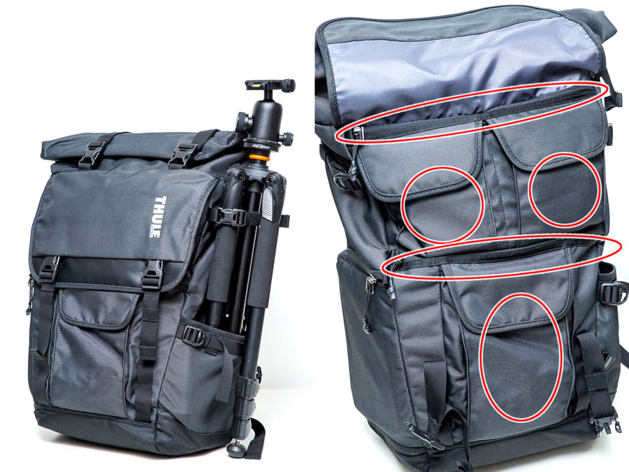 THULE スーリー Covert DSLR Backpack カメラバッグ-