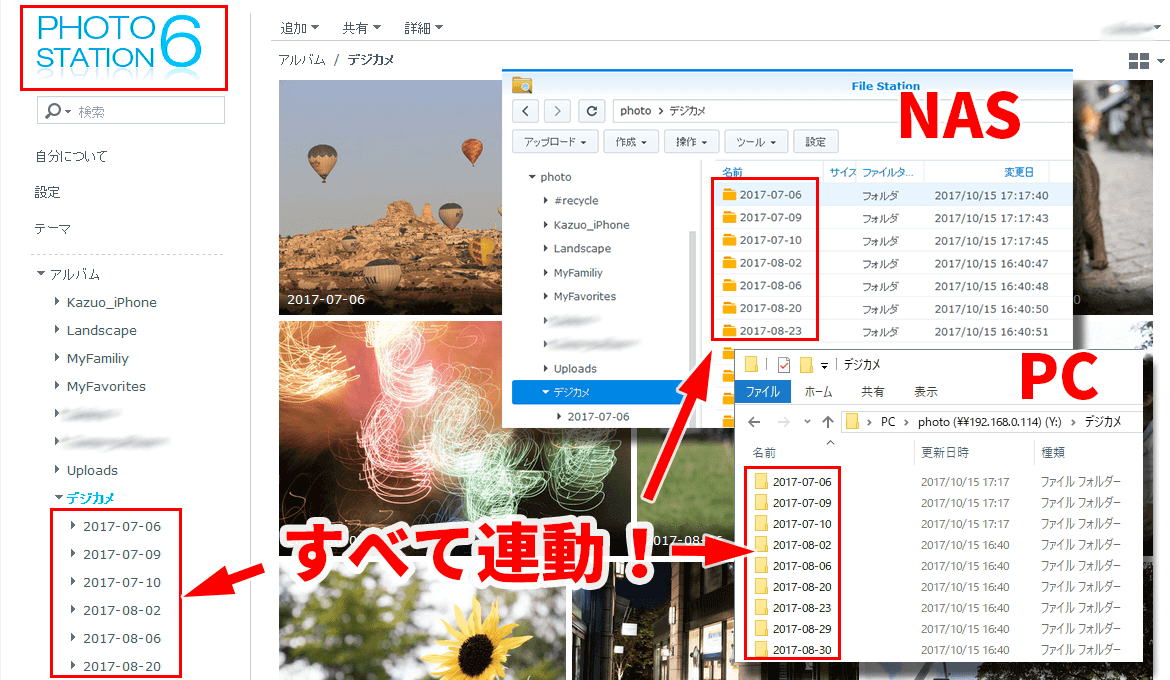 写真に強い Synologyのnasで無料で使える便利なアプリケーションと使い方を紹介するよ Studio9