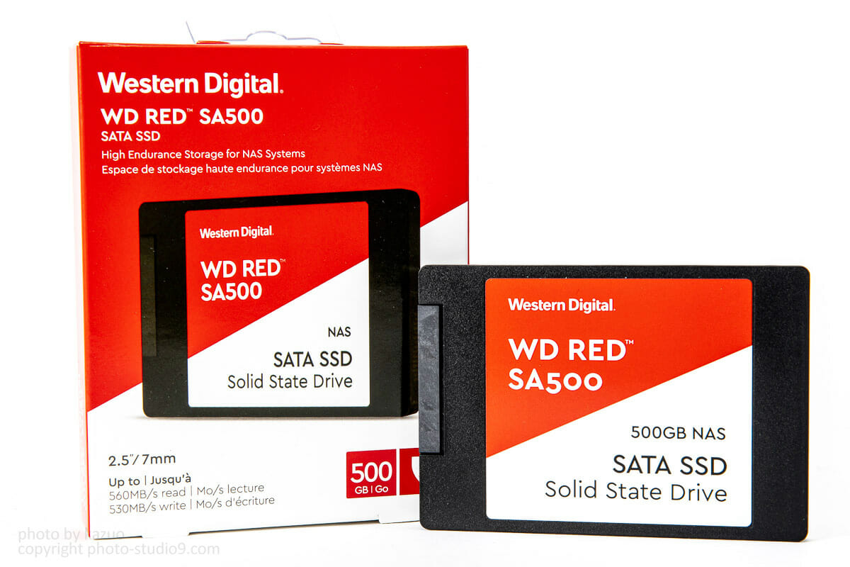NASにもSSDの時代に！高耐久を実現したWD Red SA500をレビュー！ - studio9